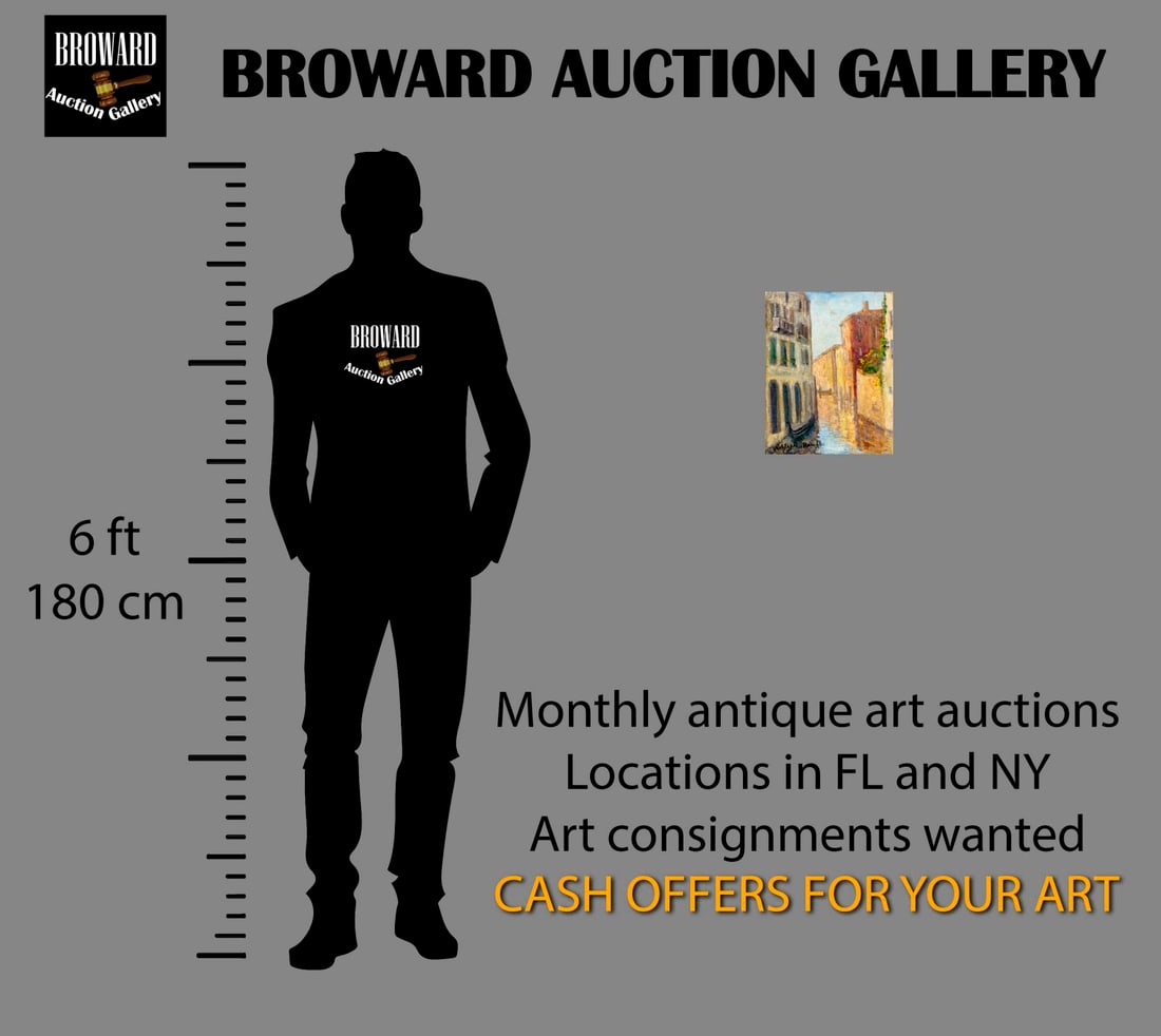 Hildegarde Hamilton (FL,VA,1898-1970) oil painting - 2