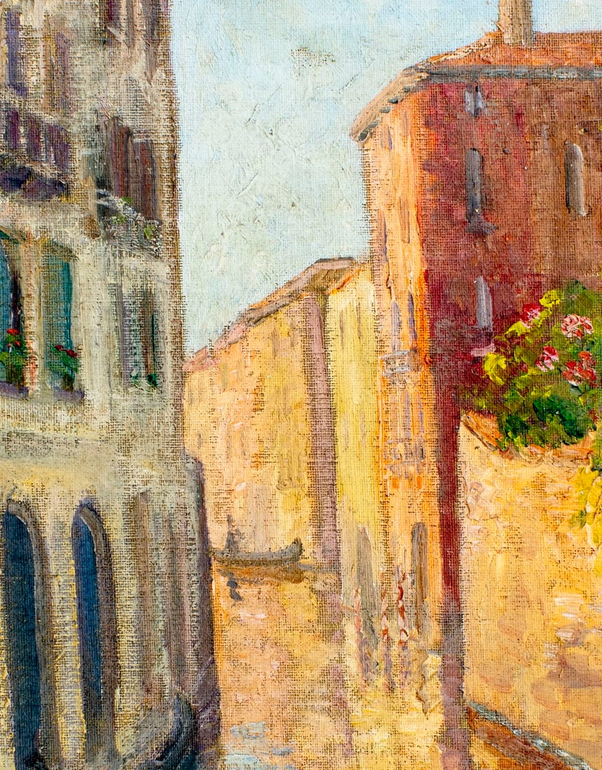 Hildegarde Hamilton (FL,VA,1898-1970) oil painting - 5