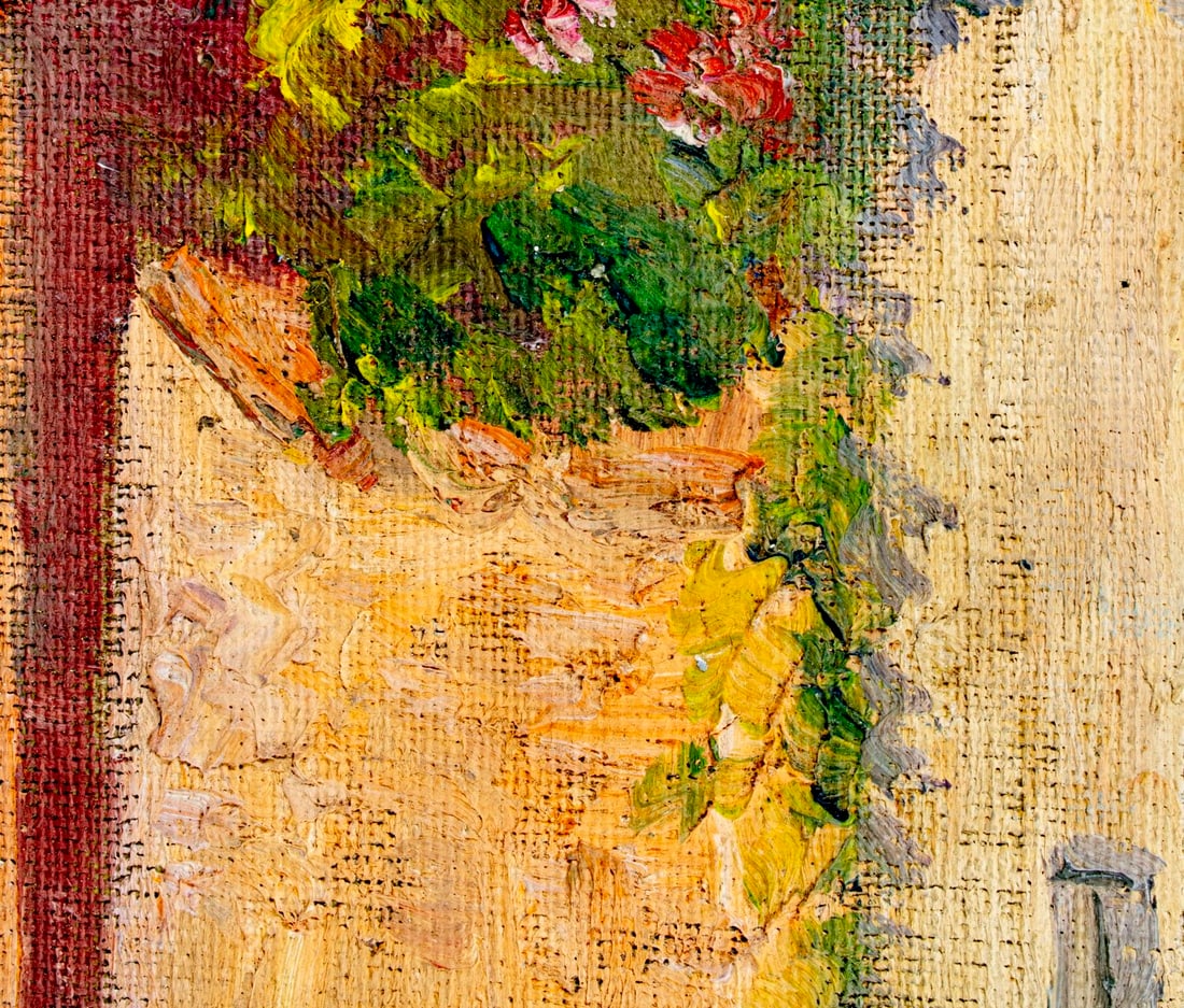 Hildegarde Hamilton (FL,VA,1898-1970) oil painting - 8