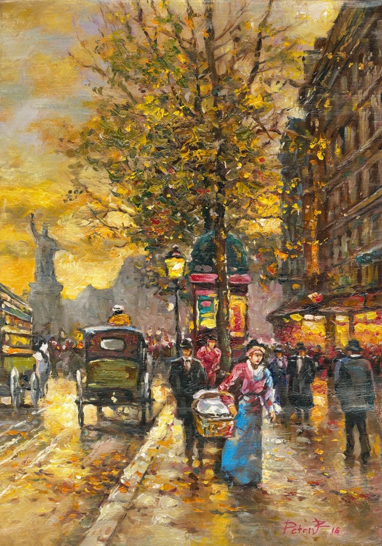 Zoriana Petriv (Ukraine,b 1994) oil painting (1 of 13)