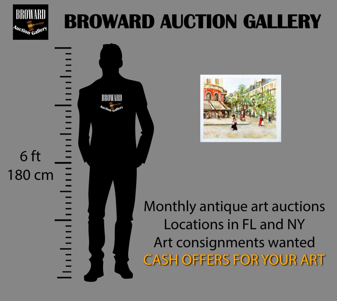 Matthew Miles (NY,1924-?) oil painting - 2