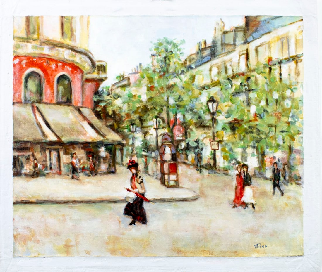 Matthew Miles (NY,1924-?) oil painting - 3