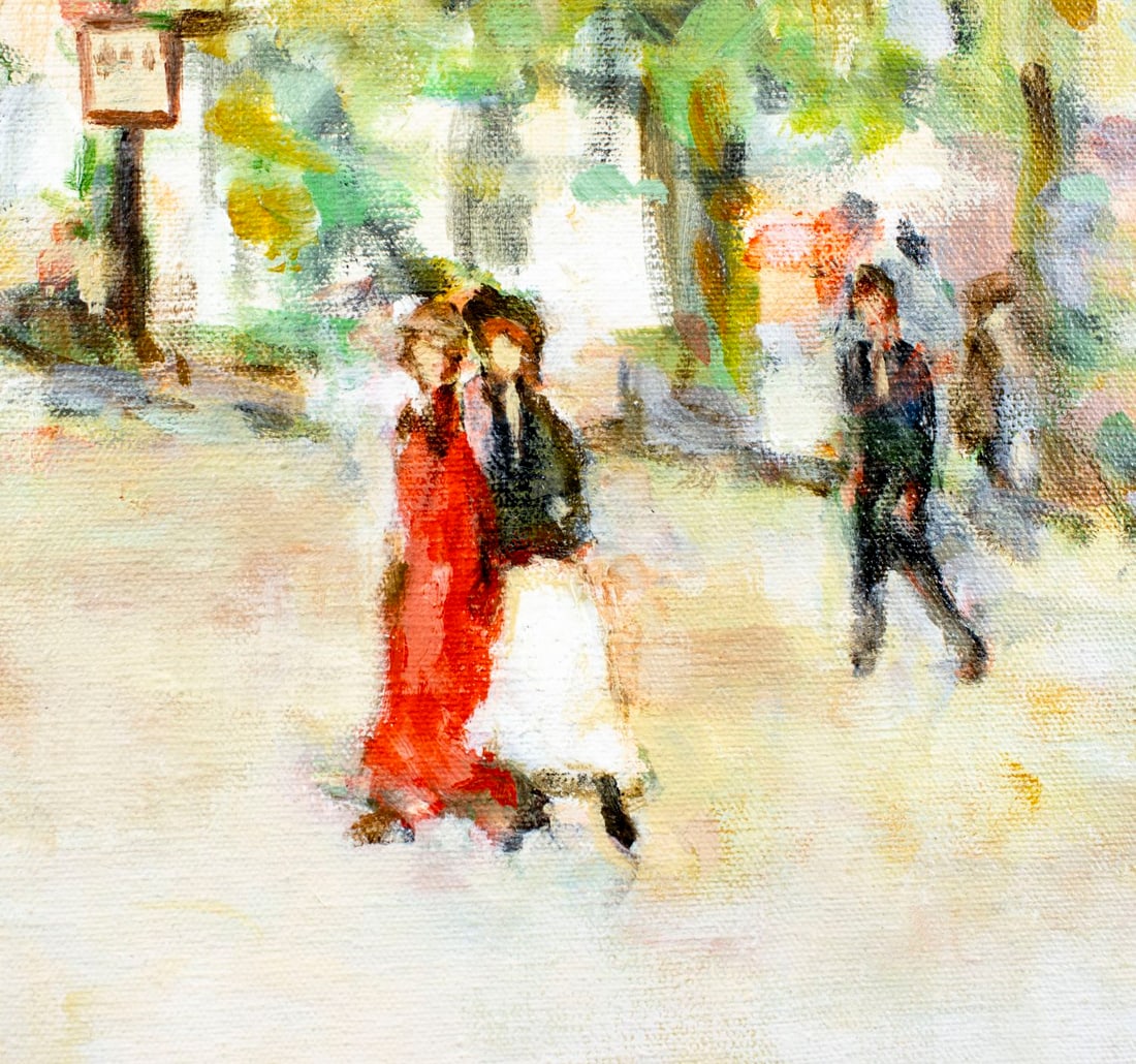 Matthew Miles (NY,1924-?) oil painting - 8