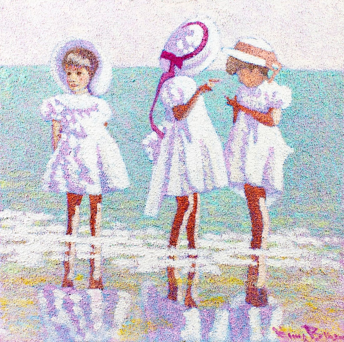 Henry Benson (FL,NY,1930-1998) oil painting (1 of 12)