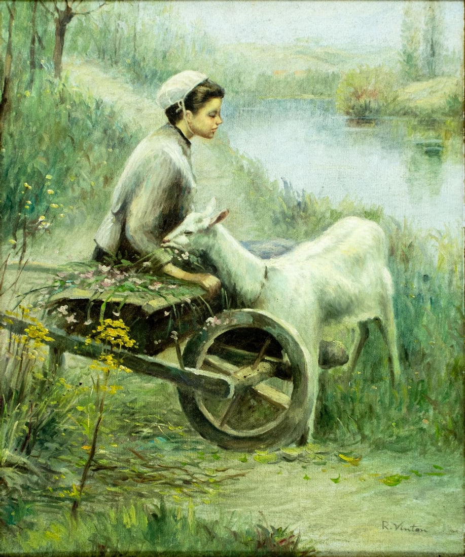 R Vinton (US,20C) oil painting (1 of 12)