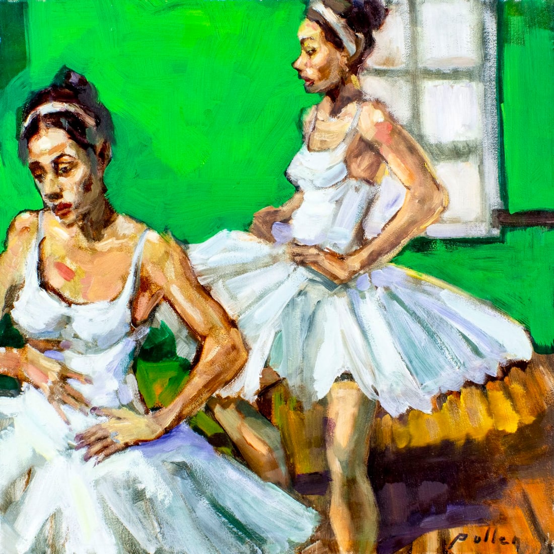 Mark Pullen (NJ,PA,b 1965) oil painting (1 of 12)