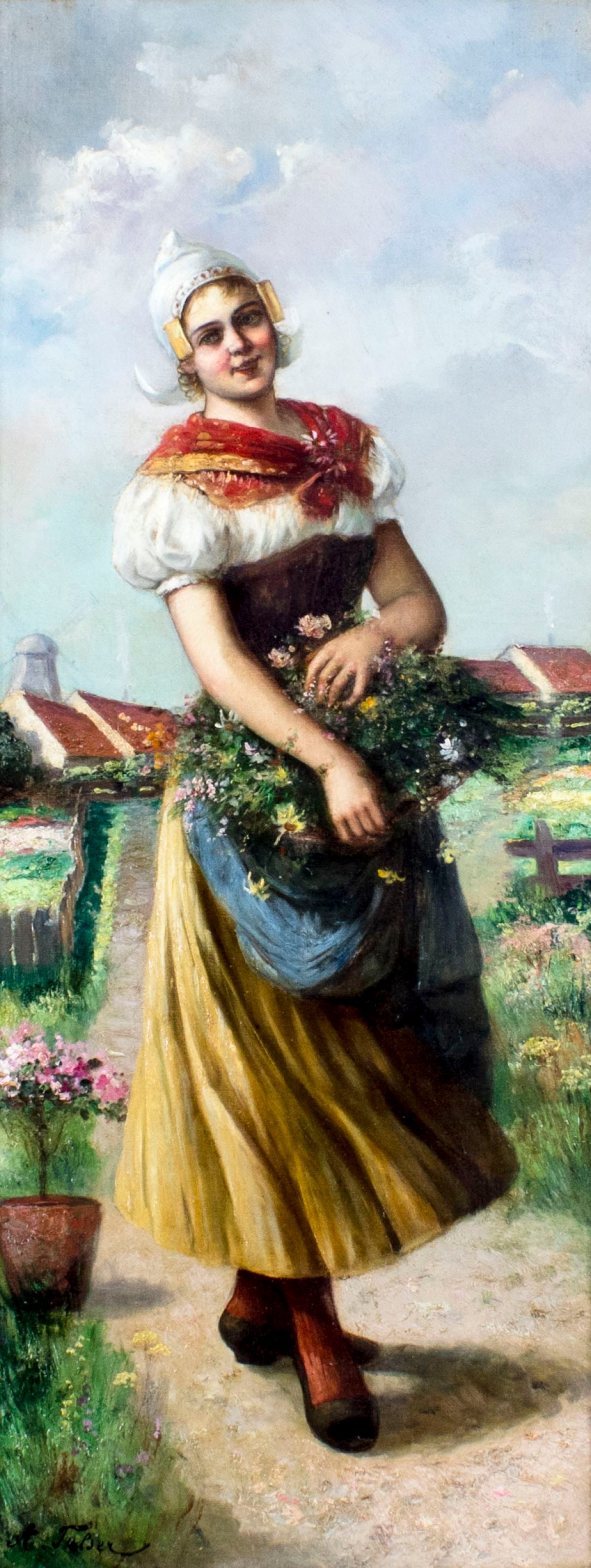 Anton Telser (Austria,1861-1942) oil painting antique (1 of 12)