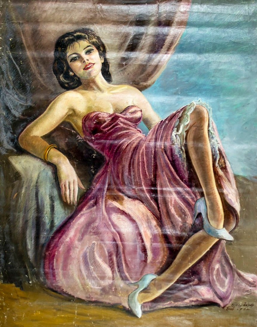 Erno Gyimesy Kasas (NY,IL,Hungary,1901-1994) oil painting (1 of 12)