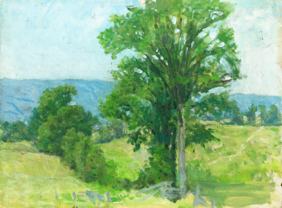 Helen DuMond (NY,CA,OR,1872-1968) oil painting (1 of 11)