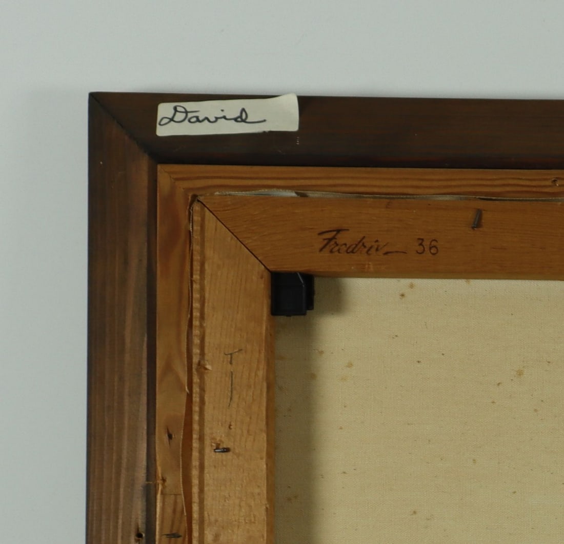 J H Fowler (US,20C) oil painting - 10