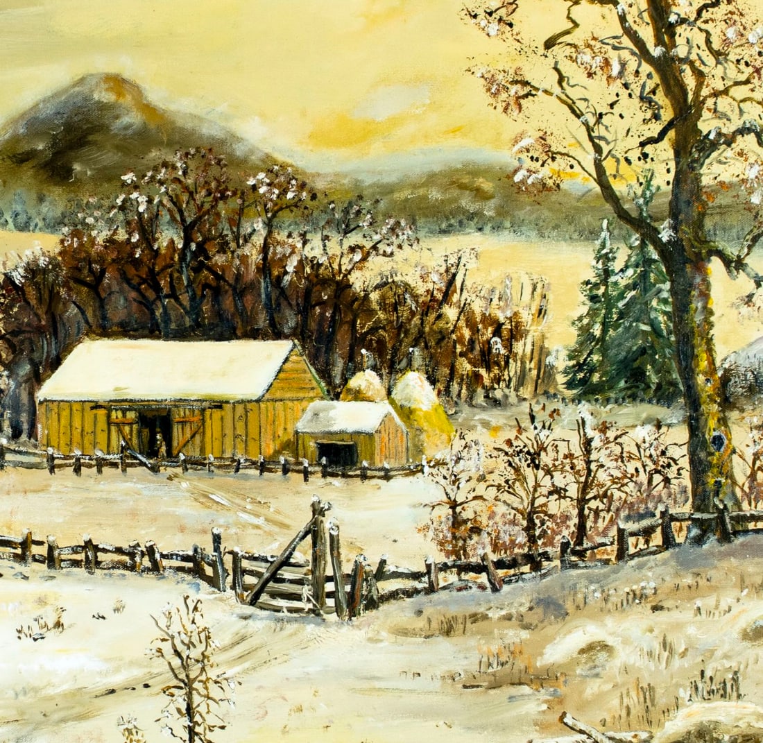 J H Fowler (US,20C) oil painting - 7