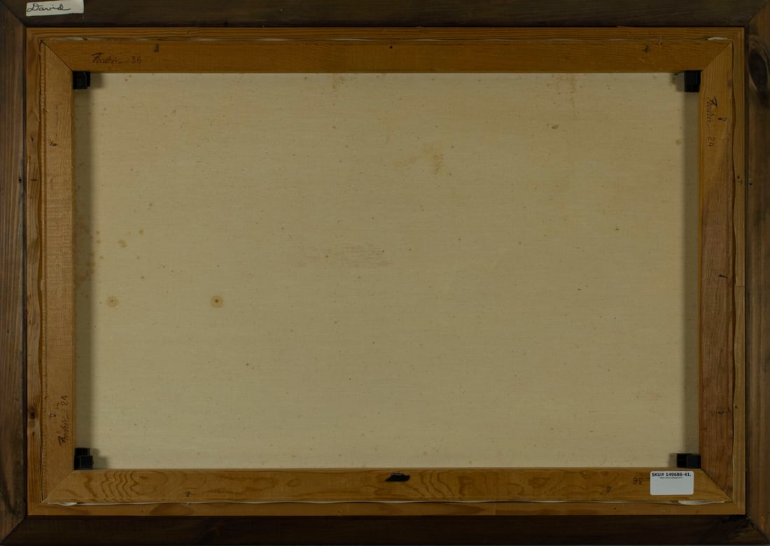 J H Fowler (US,20C) oil painting - 9