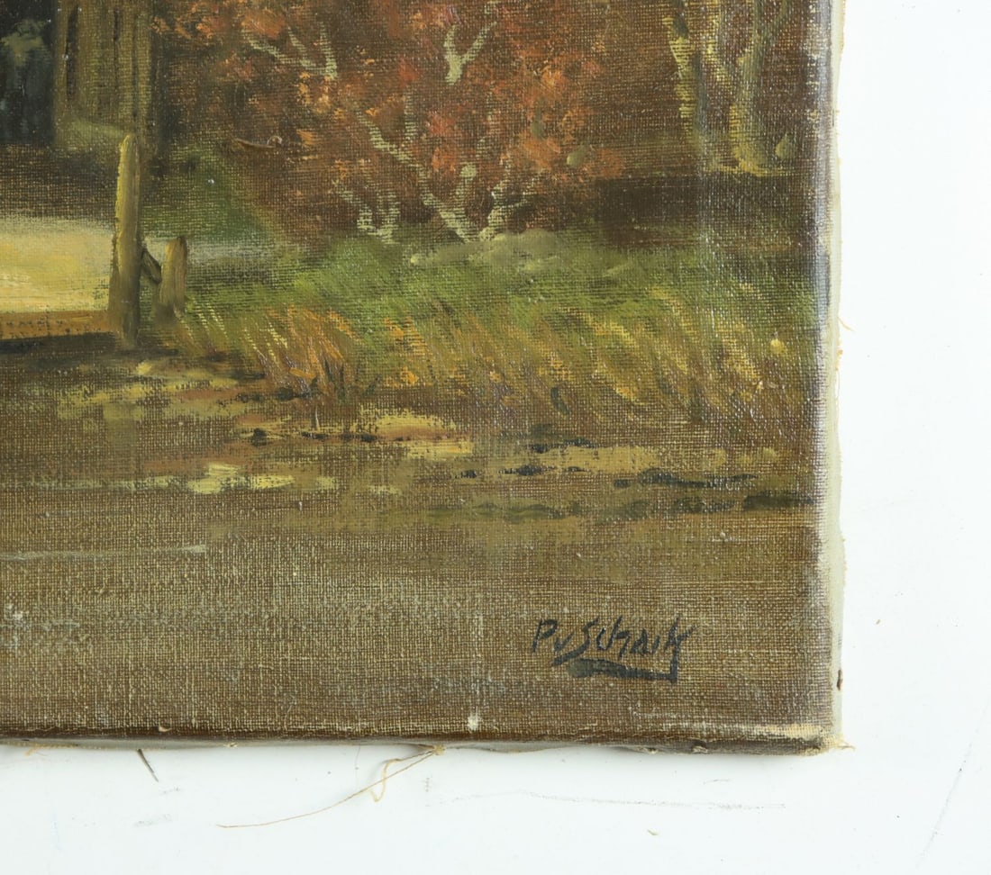 Pieter van Schaik (Dutch,1910-1999) oil painting - 10