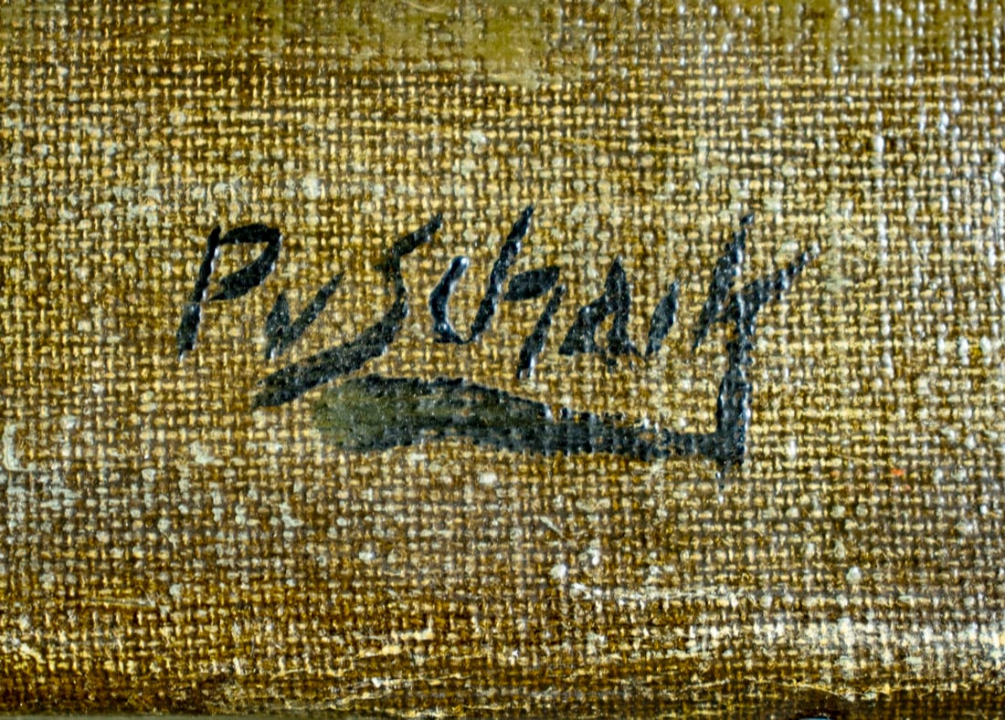 Pieter van Schaik (Dutch,1910-1999) oil painting - 4