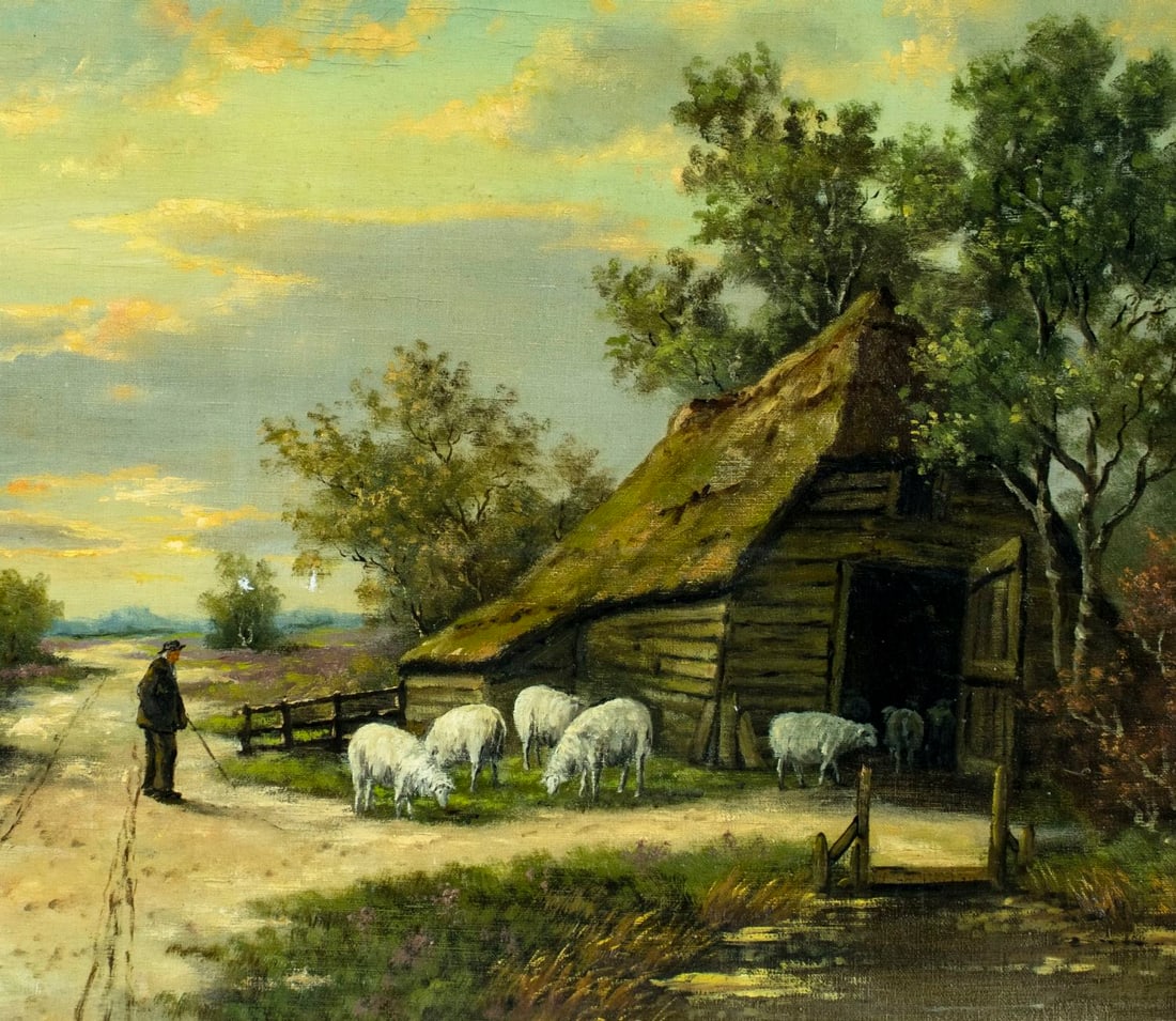 Pieter van Schaik (Dutch,1910-1999) oil painting - 7