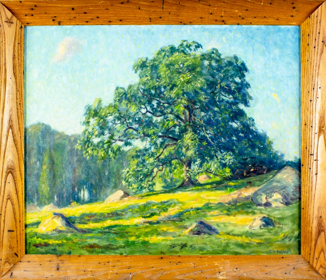 Ernest Harrison Barnes (MI,1873-1955) oil painting - 3