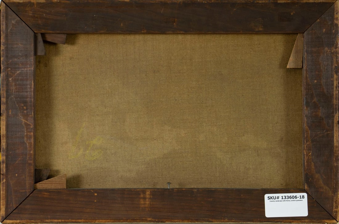 Frederick Pansing (NJ,German,1844-1912) oil painting antique - 9