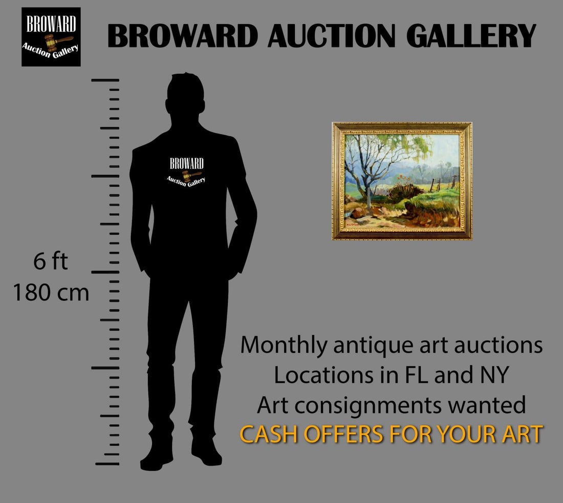 Marques Reitzel (CA,IN,1896-1963) oil painting - 2