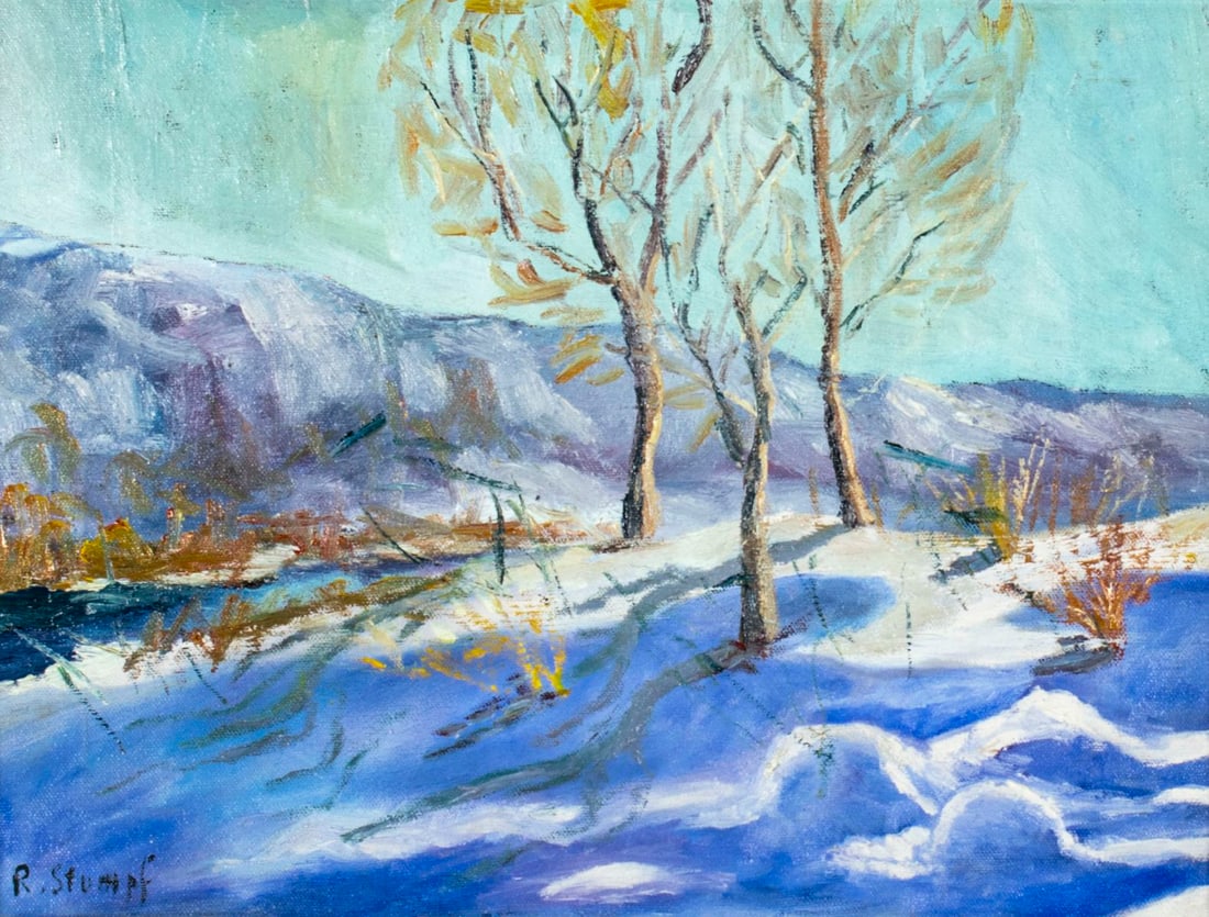 Rudolf Stumpf (NJ,German,20C) oil painting (1 of 12)