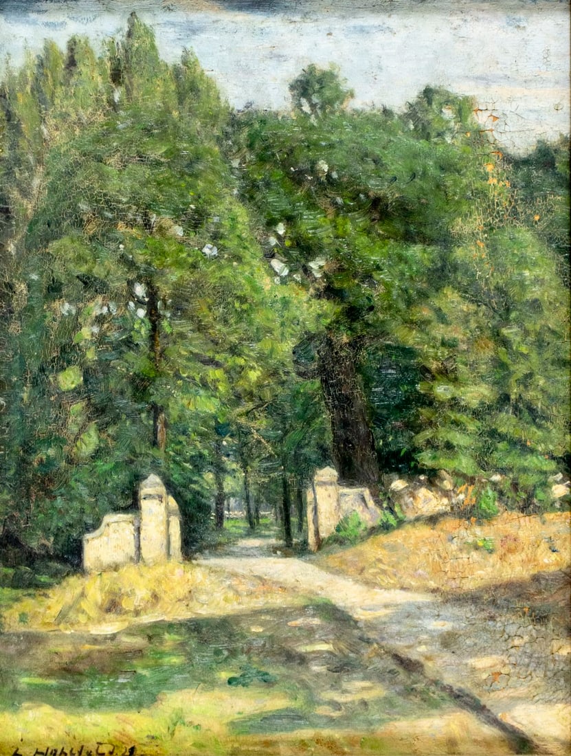 Leo Hohlfeld (German,1872-1951) oil painting antique (1 of 15)