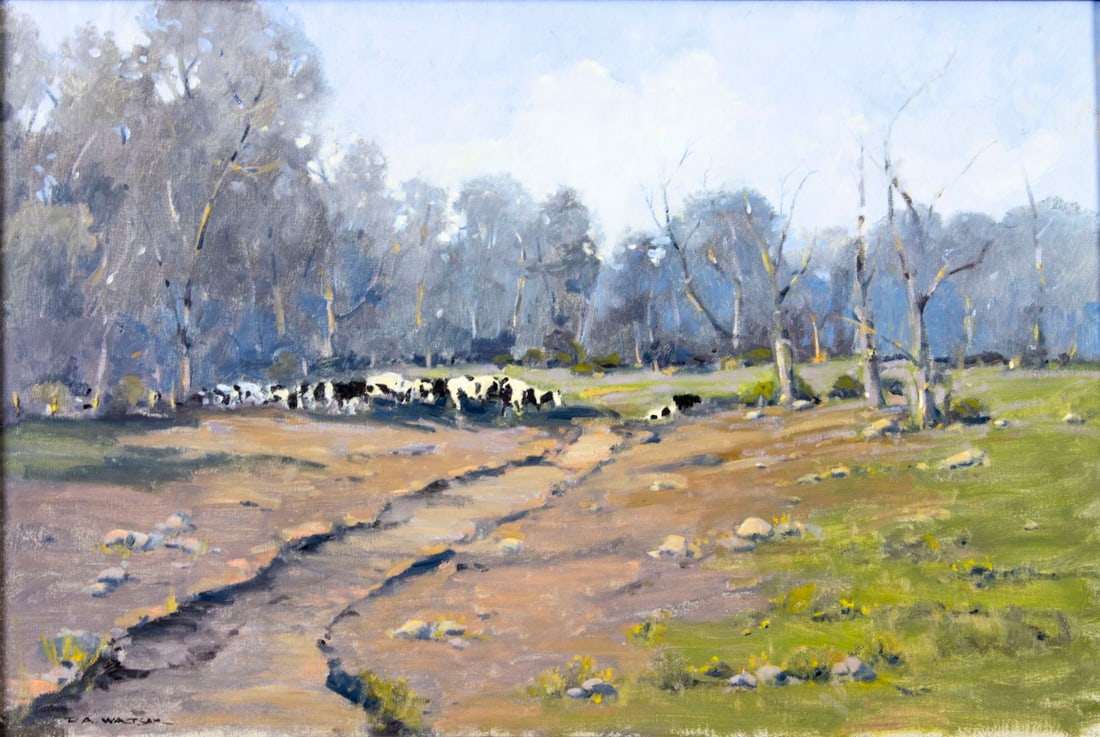 Robert Waltsak (NJ,b 1944) oil painting (1 of 12)