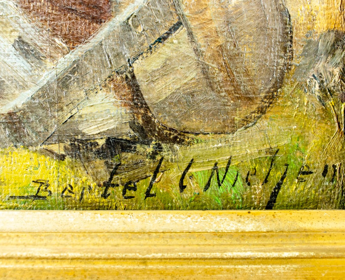 Bertel C Nielsen (Denmark,1896-?) oil painting - 4