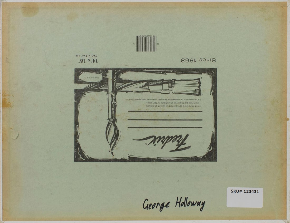 George Holloway (NJ,20C) oil painting - 8