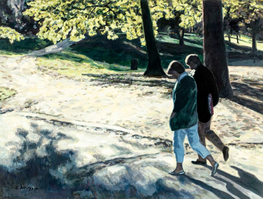 Evelyn Metzger (NY,Brazil,1911-2007) oil painting (1 of 12)