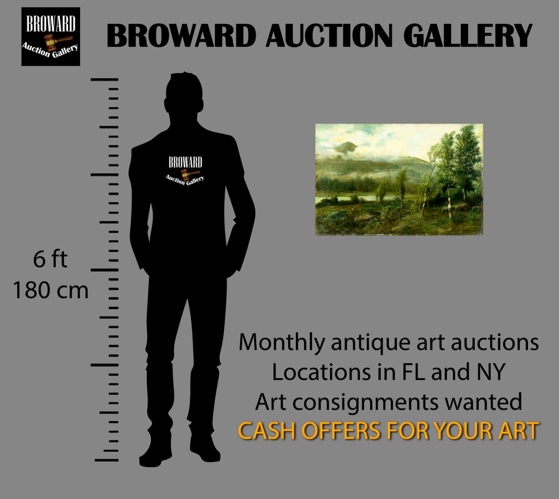 Henry Duessel (NY,German,1858-1919) oil painting antique - 2