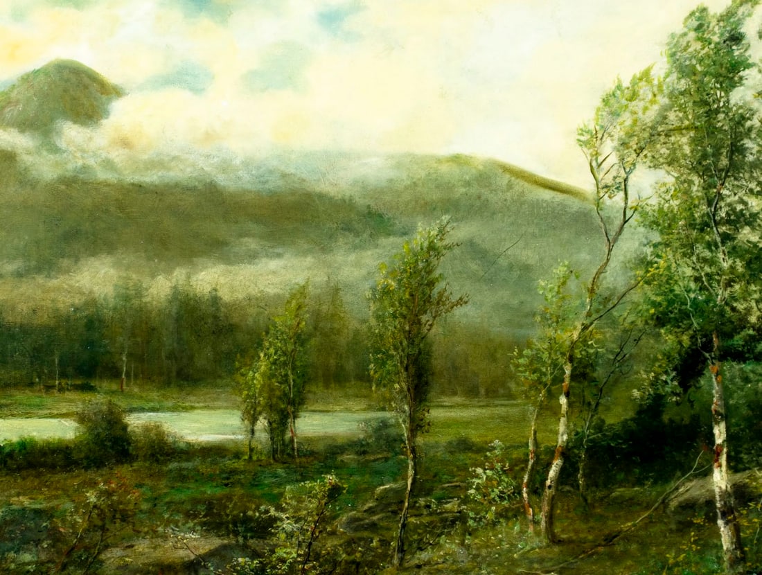 Henry Duessel (NY,German,1858-1919) oil painting antique - 5