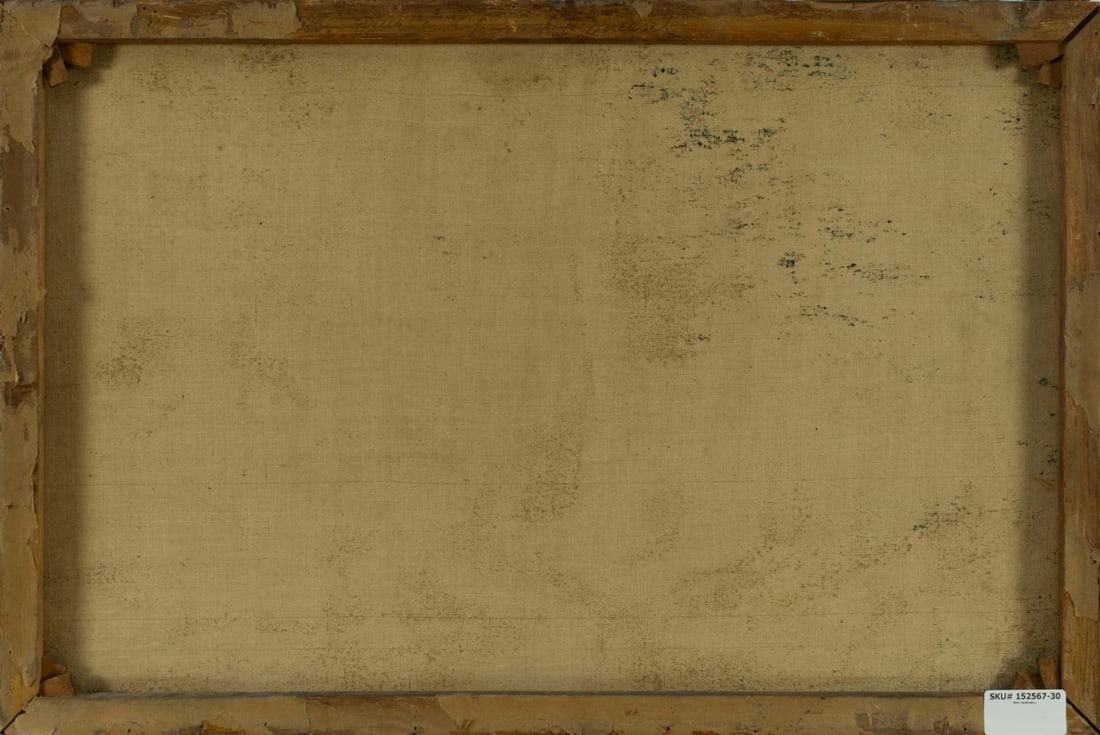 Henry Duessel (NY,German,1858-1919) oil painting antique - 9