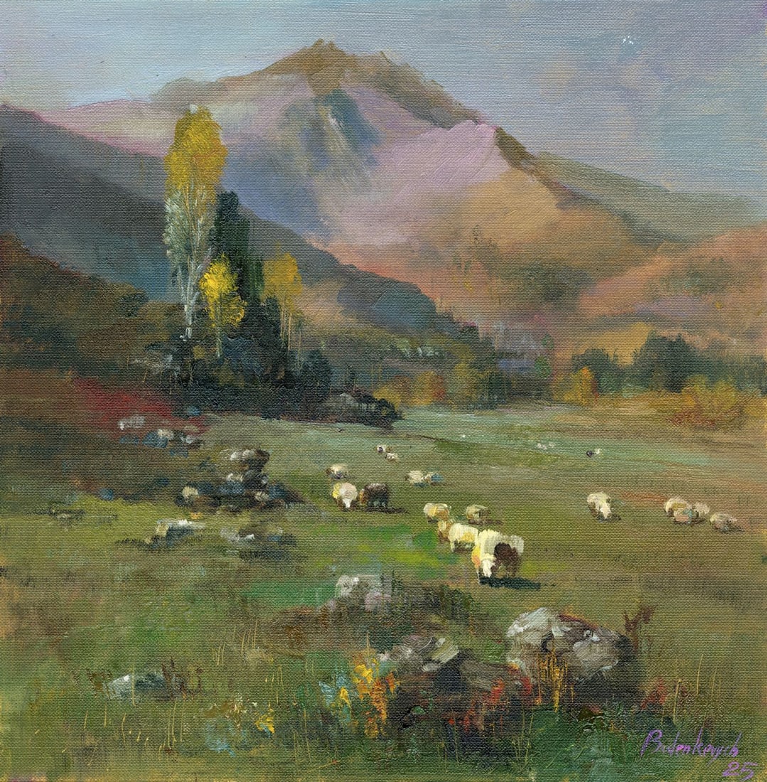 Volodymyr Budenkevych (Ukraine,20/21C) oil painting (1 of 12)