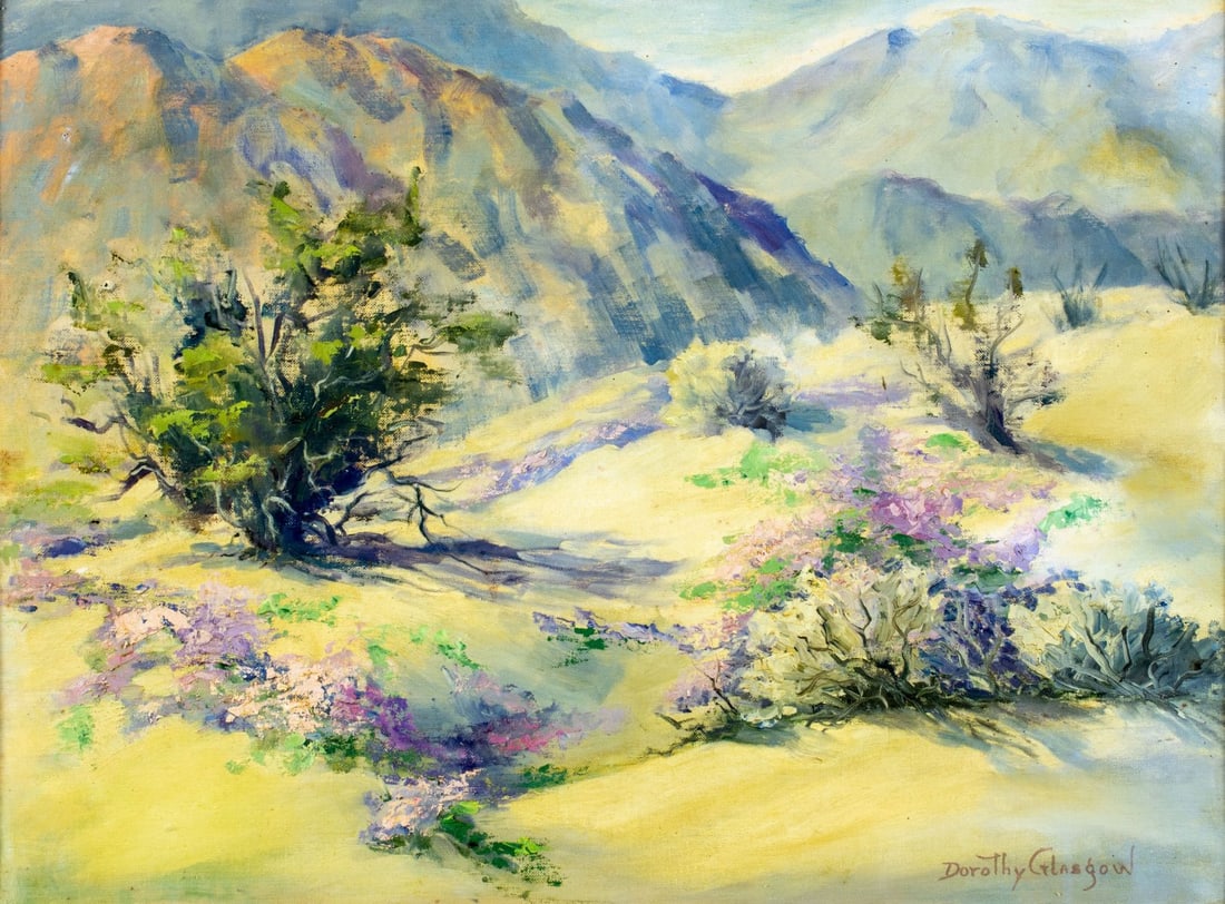 Dorothy Glasgow (CA,mid 20C) oil painting (1 of 12)
