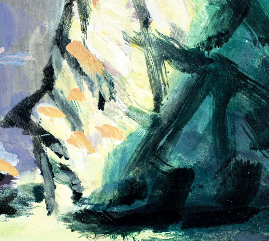 Evelyn Metzger (NY,Brazil,1911-2007) oil painting - 8