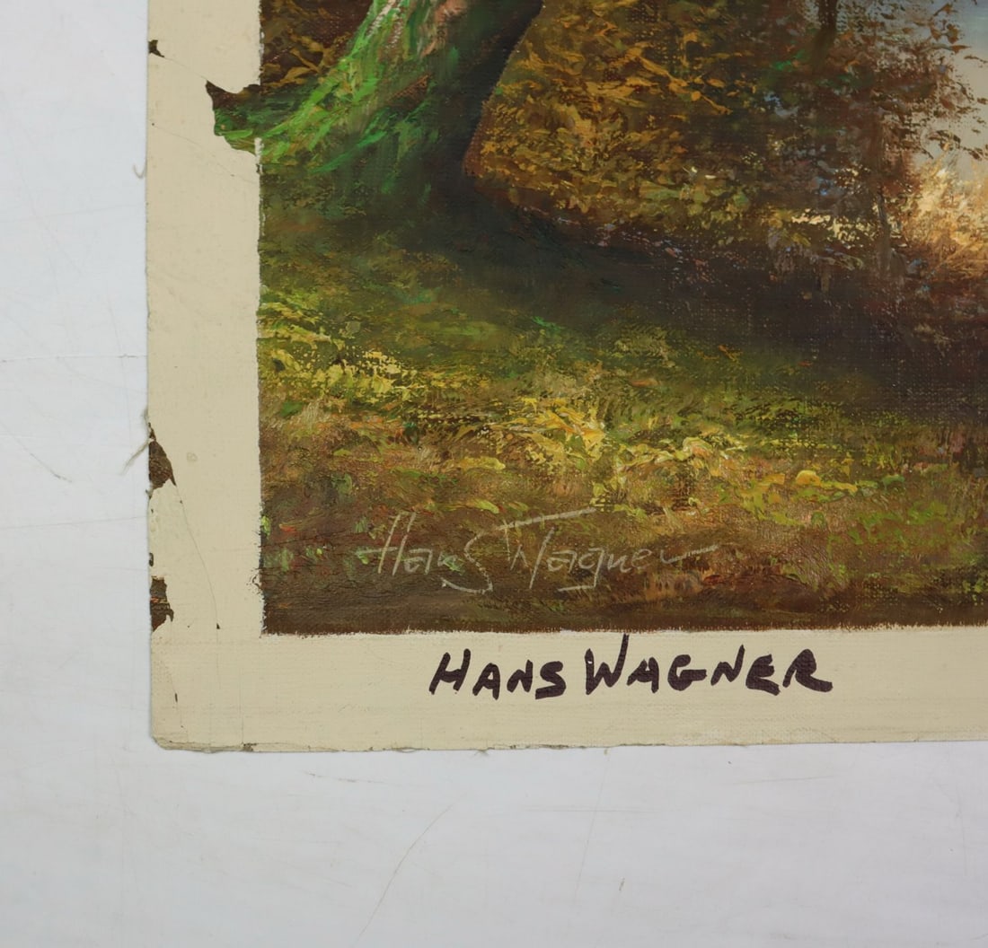 Hans Wagner (German,1924-?) oil painting - 10