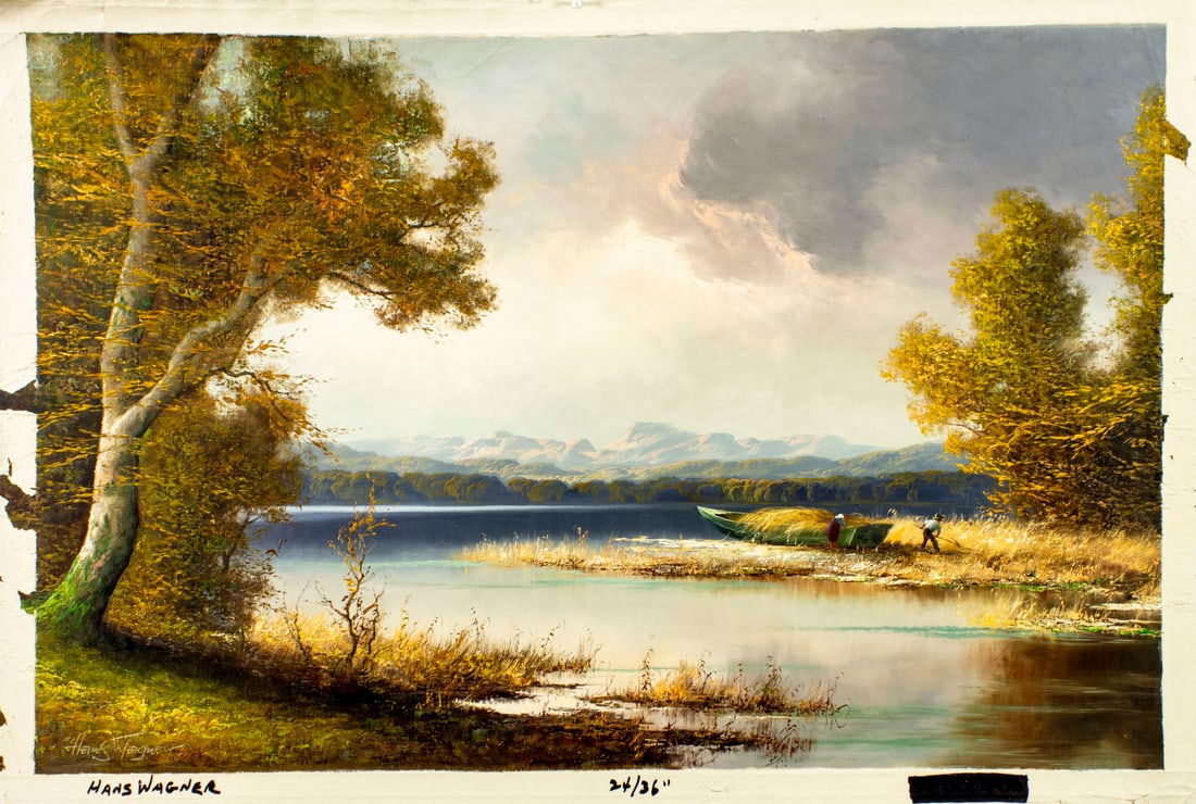 Hans Wagner (German,1924-?) oil painting - 3