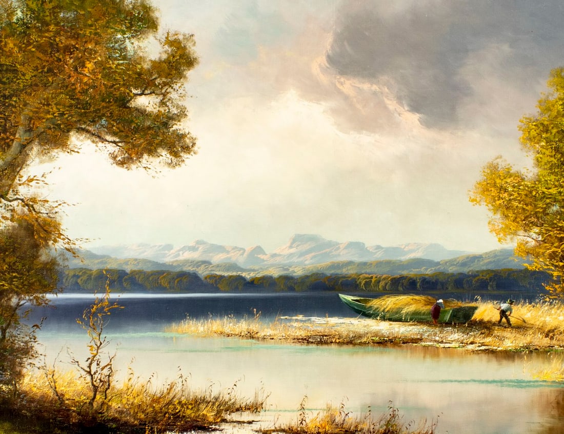 Hans Wagner (German,1924-?) oil painting - 5