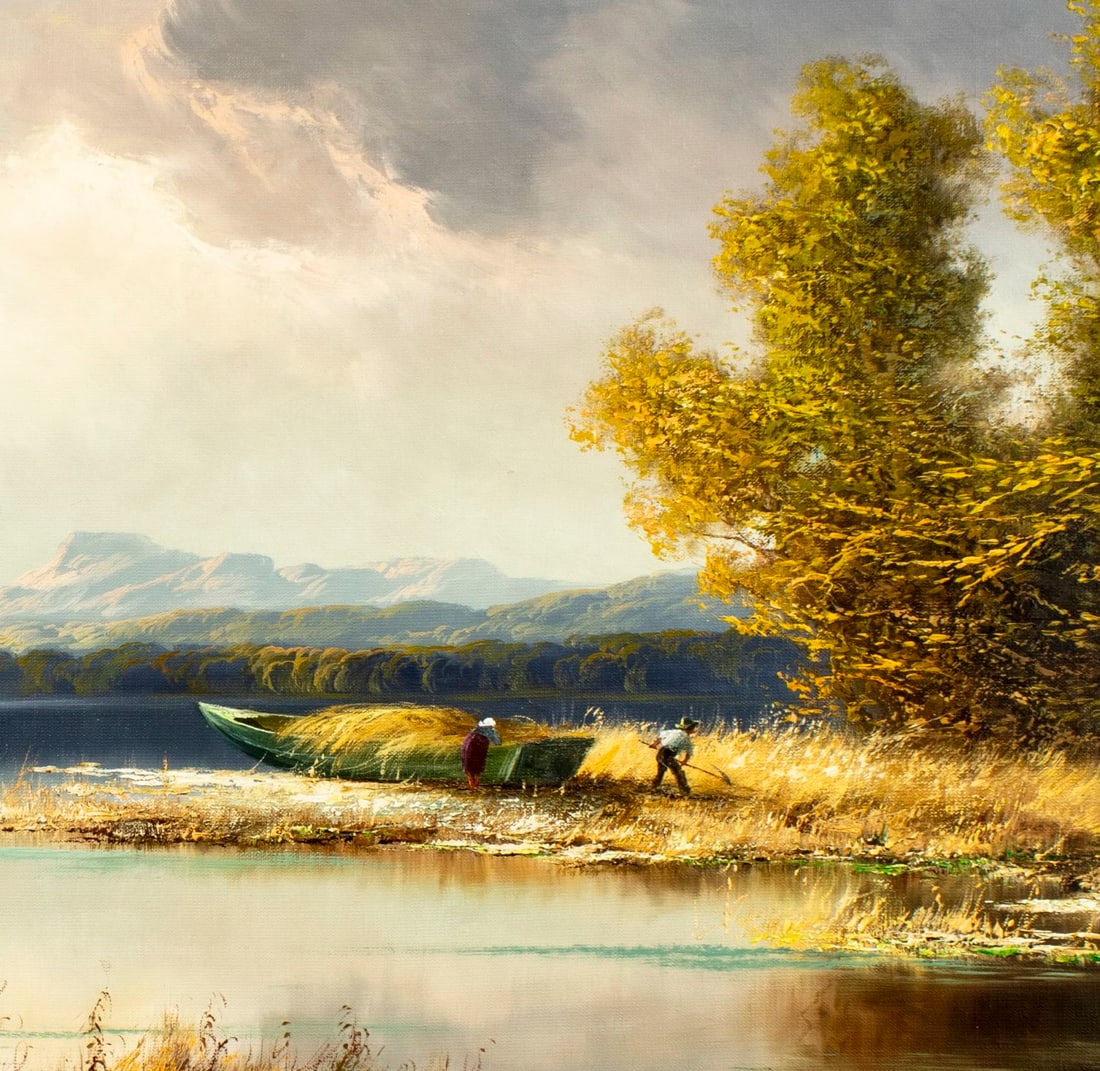 Hans Wagner (German,1924-?) oil painting - 7