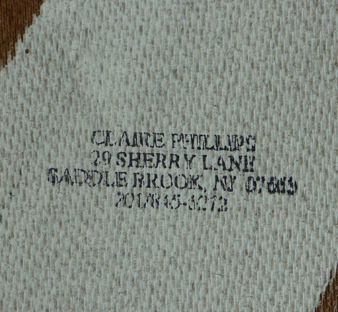 Claire Philips (NJ,20C) oil painting - 13