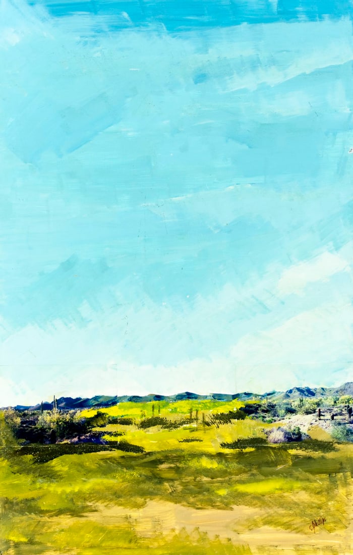 Claire Philips (NJ,20C) oil painting (1 of 13)