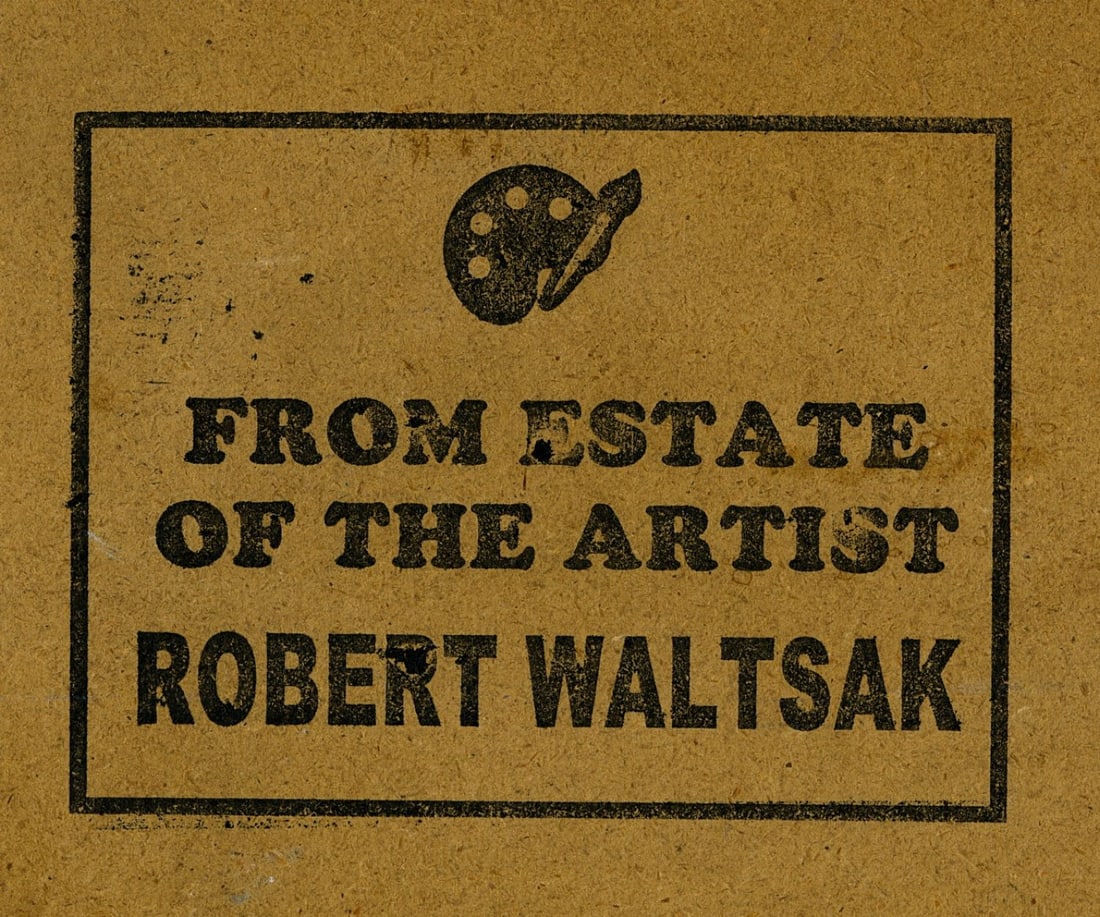 Robert Waltsak (NJ,b 1944) oil painting - 13