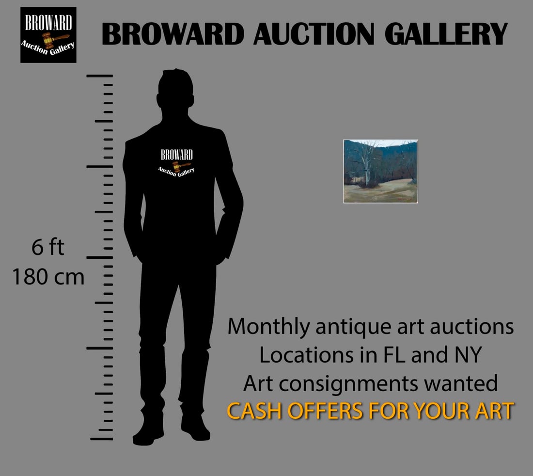 Robert Waltsak (NJ,b 1944) oil painting - 2