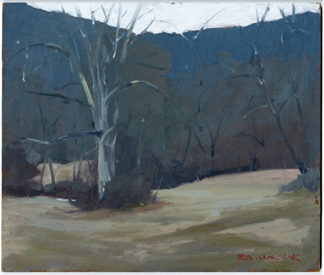 Robert Waltsak (NJ,b 1944) oil painting - 3