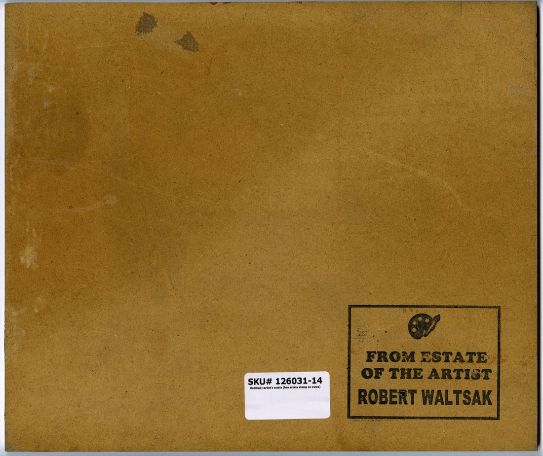 Robert Waltsak (NJ,b 1944) oil painting - 9