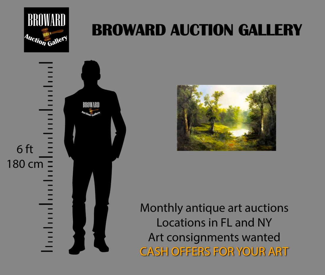 Ron Williams (TN,1947-2016) oil painting - 2