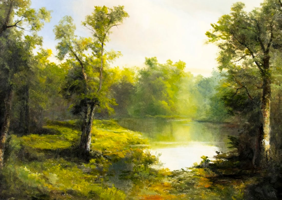 Ron Williams (TN,1947-2016) oil painting - 5