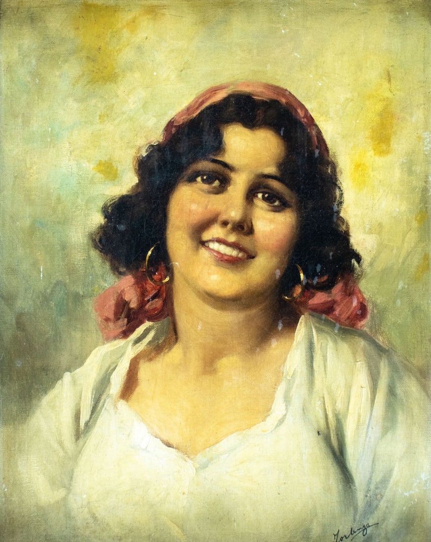 Eduardo Forlenza (Italy,1861-1934) oil painting antique (1 of 12)