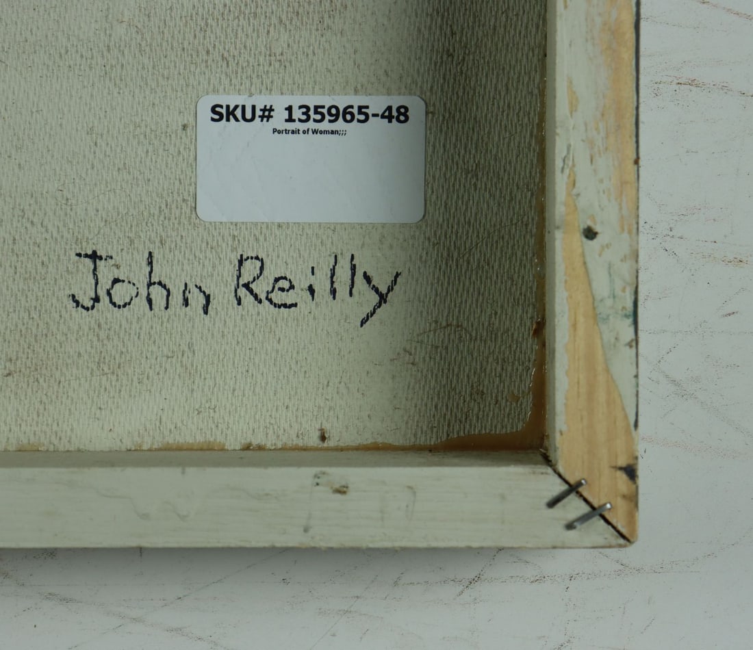 John Reilly (NY,NJ,1942-2021) oil painting - 11
