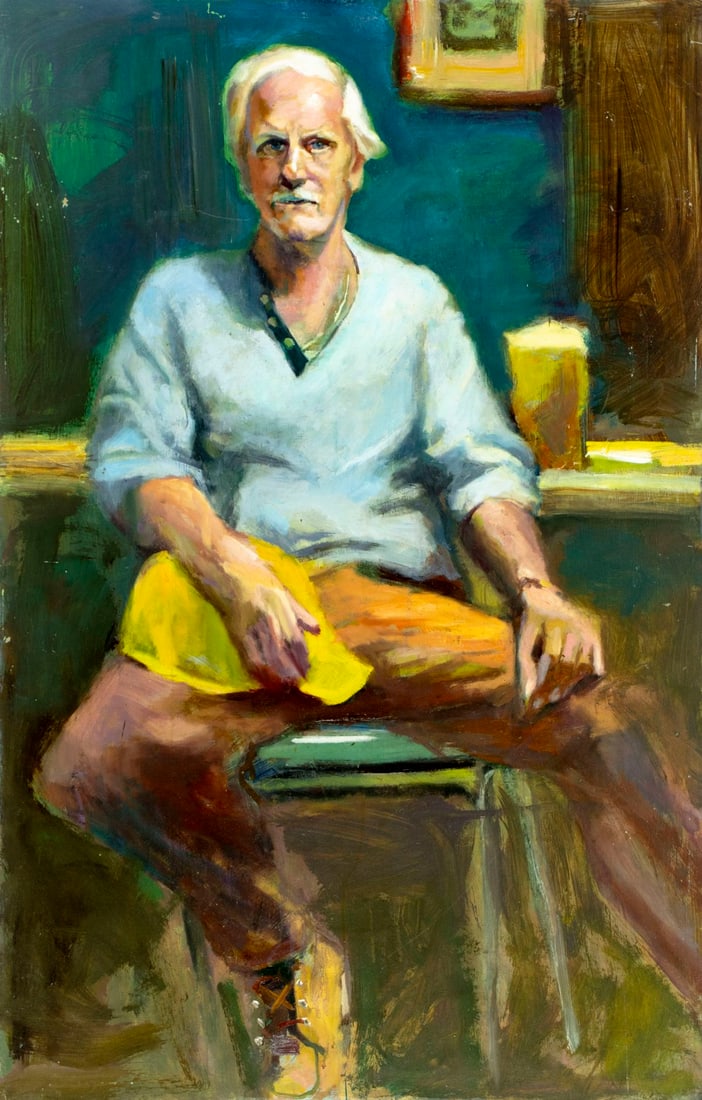 John Reilly (NY,NJ,1942-2021) oil painting (1 of 12)