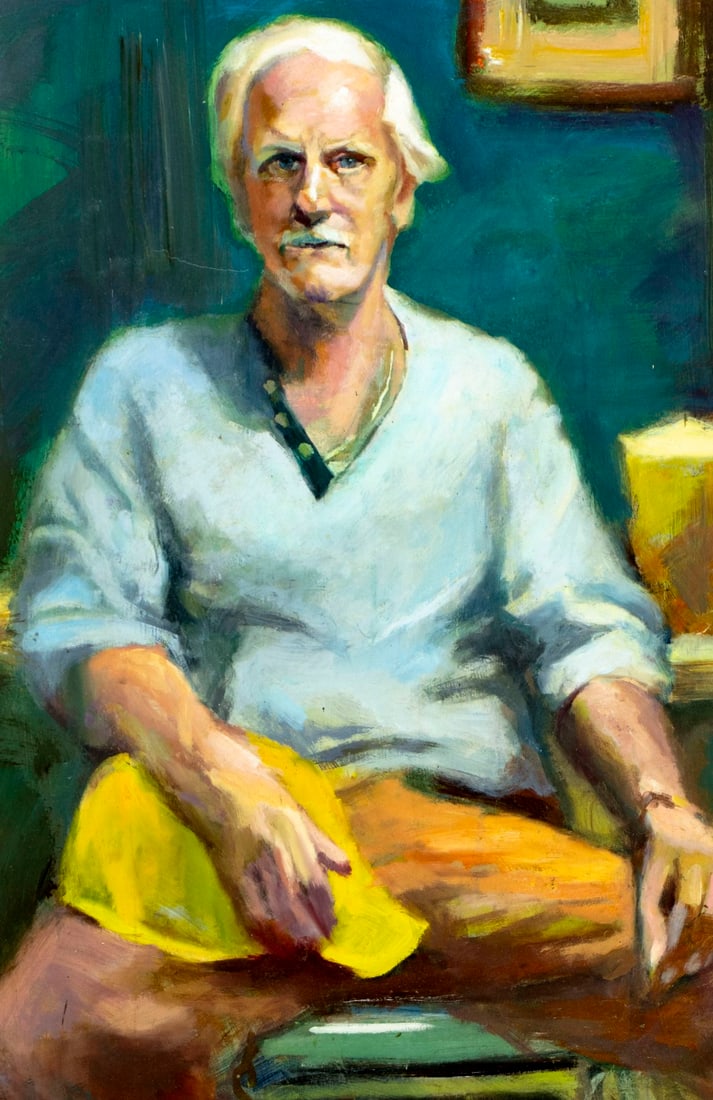 John Reilly (NY,NJ,1942-2021) oil painting - 5